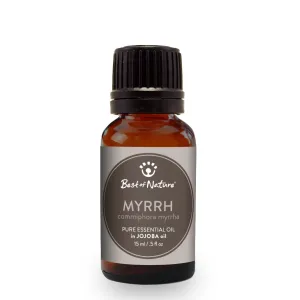 Myrrh Essential Oil blended with Jojoba Oil