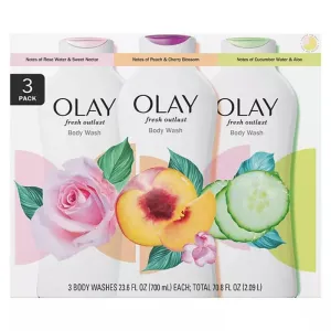 Olay - Fresh Outlast Body Wash with Vitamin B3 Complex - 23.6 Oz - 3 Pack