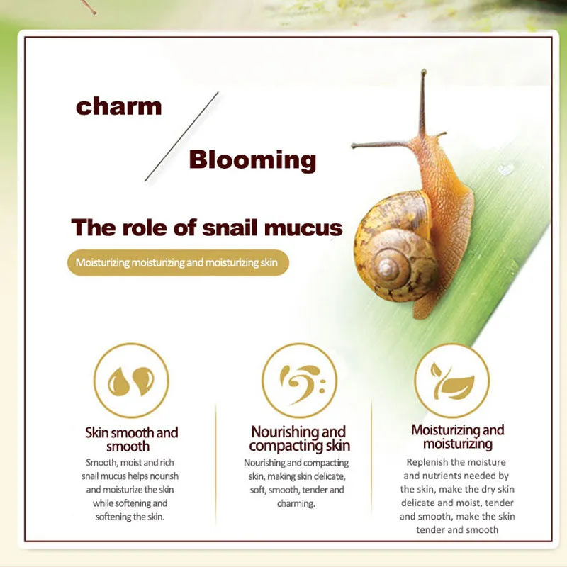 OneSping Snail Cream Anti Wrinkle and Nourishing Acne Treatment Faical Skin Care Moisturizer Repair Face Cream