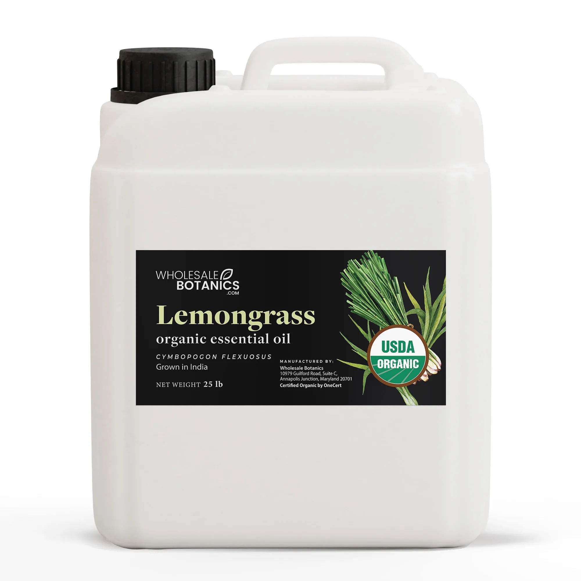 Organic Lemongrass Essential Oil