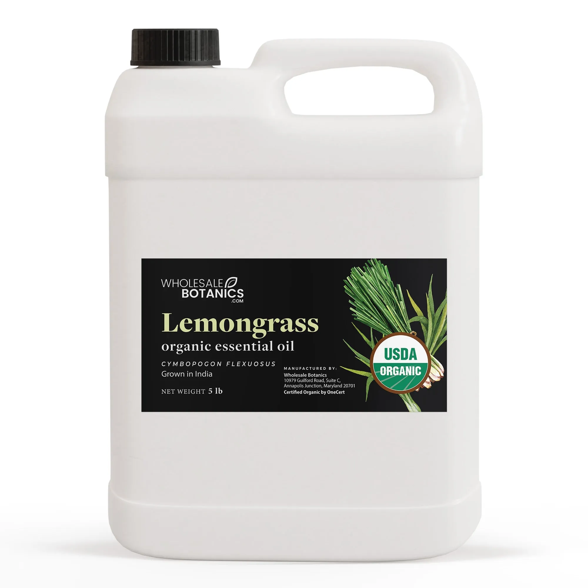 Organic Lemongrass Essential Oil