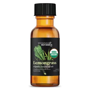 Organic Lemongrass Essential Oil