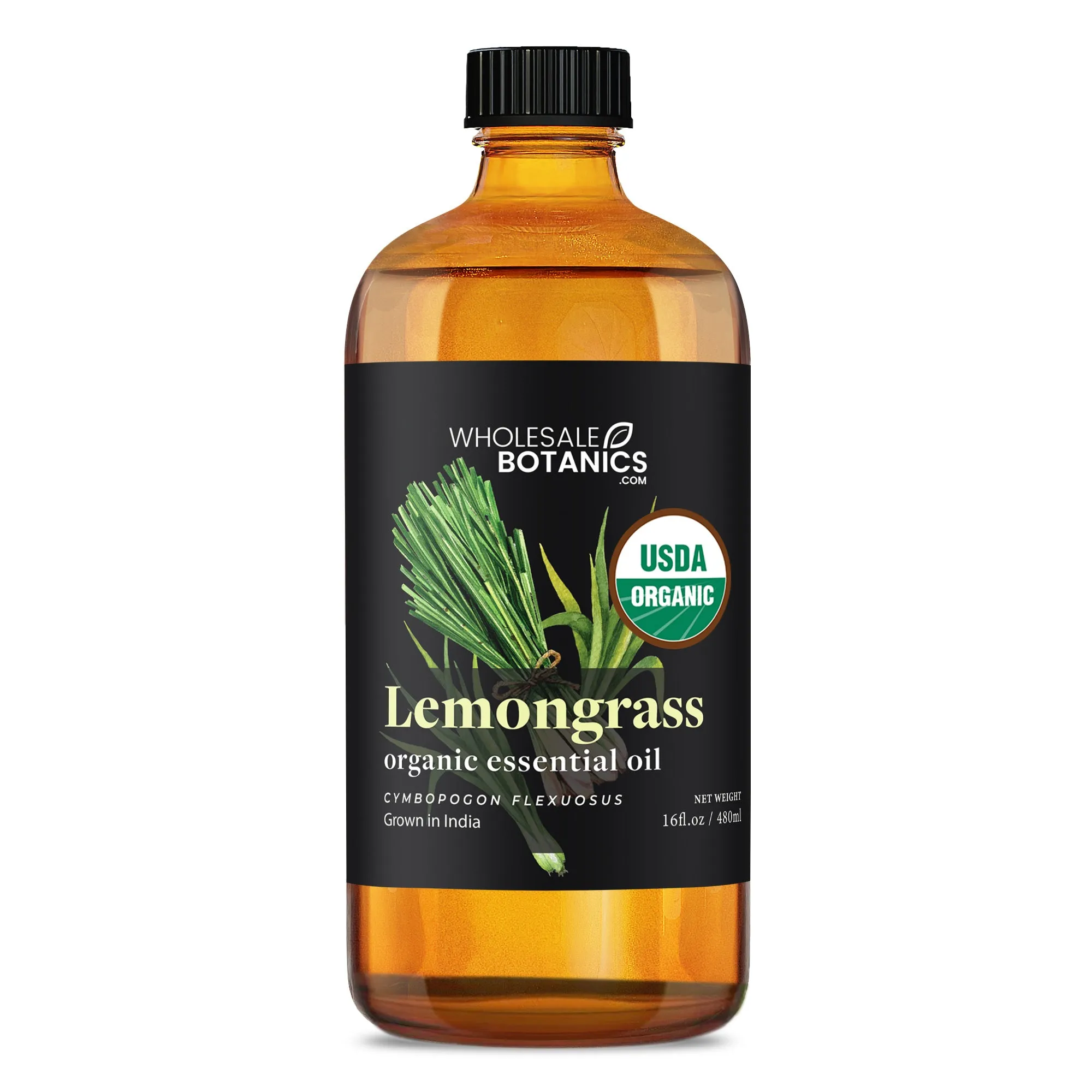 Organic Lemongrass Essential Oil