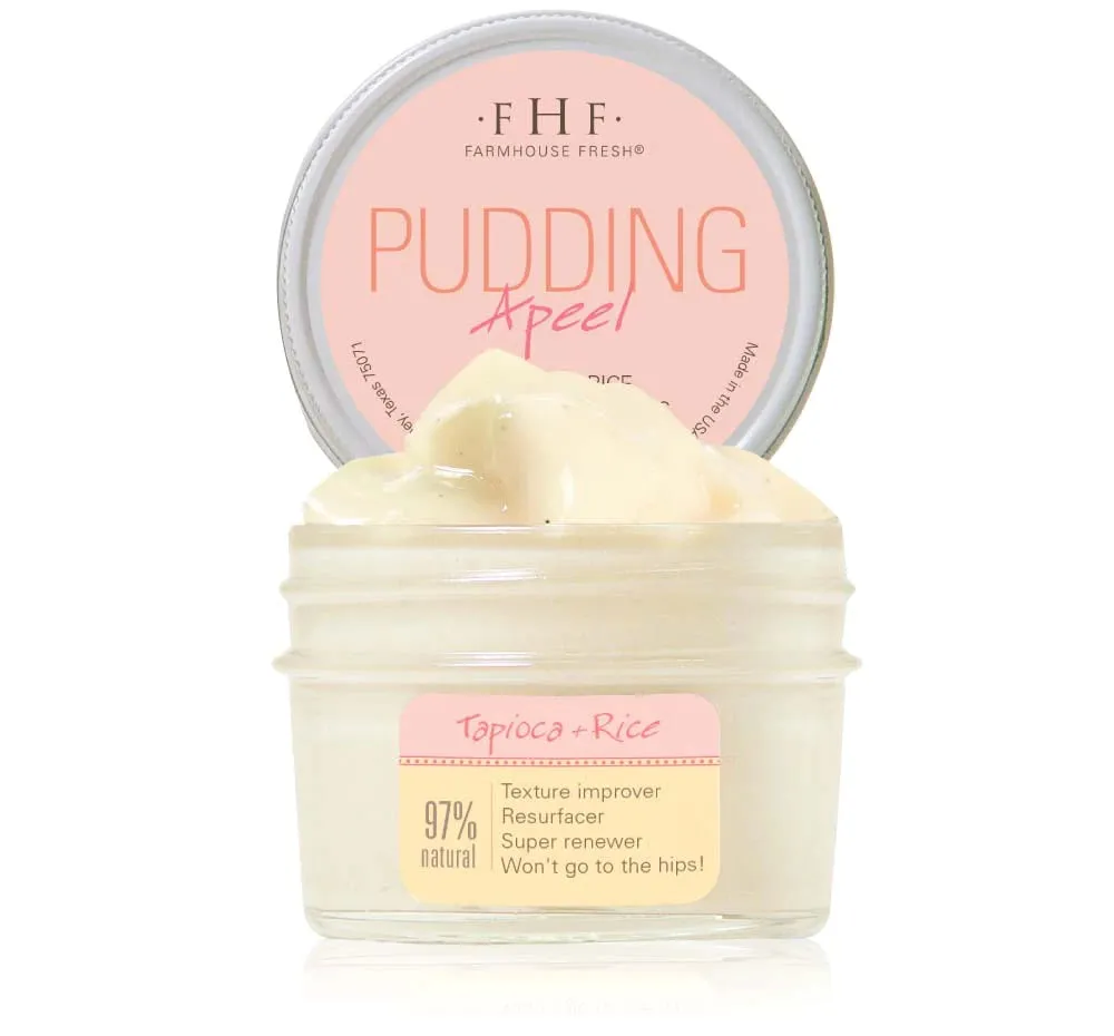 Pudding Apeel® Tapioca   Rice Active Fruit Glycolic Mask