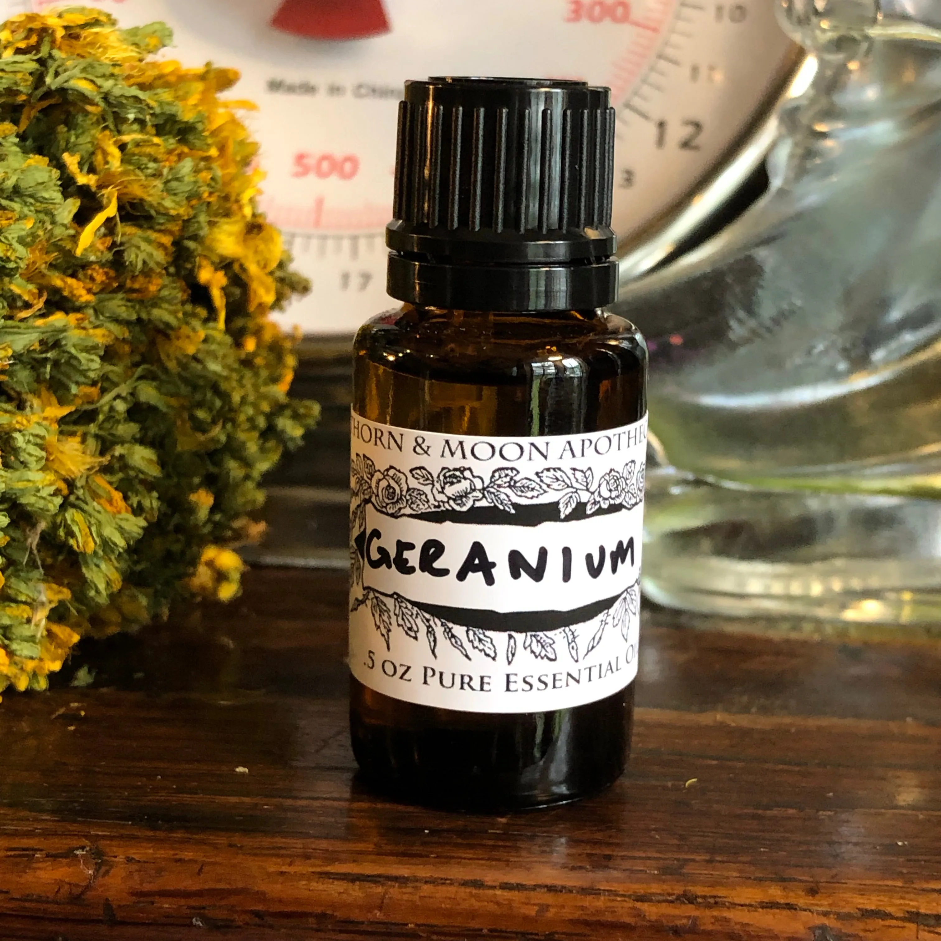 Pure Essential Oil - Geranium - All Organic