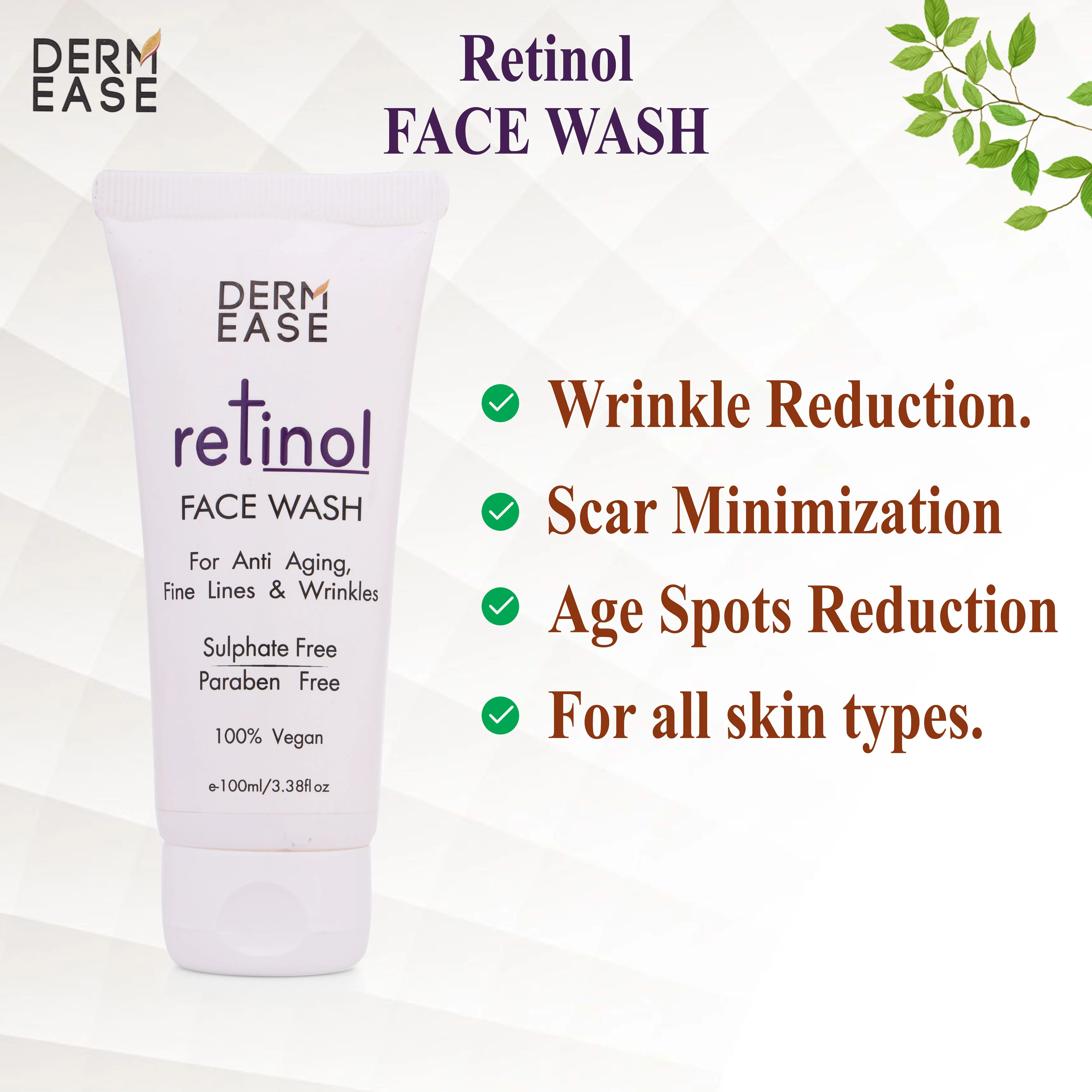 RETINOL FACE WASH