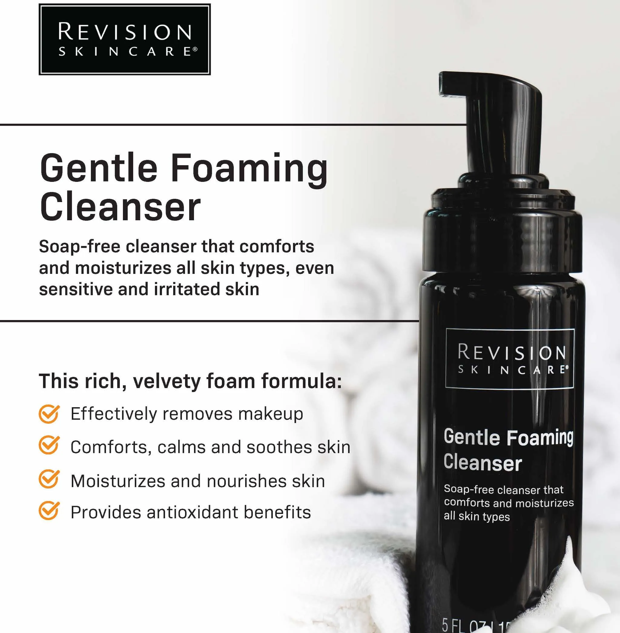 Revision Gentle Foaming Cleanser