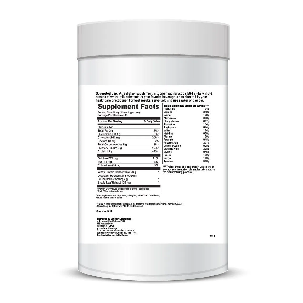 Right Whey Creamy Chocolate 1.09 kg by Davinci Labs