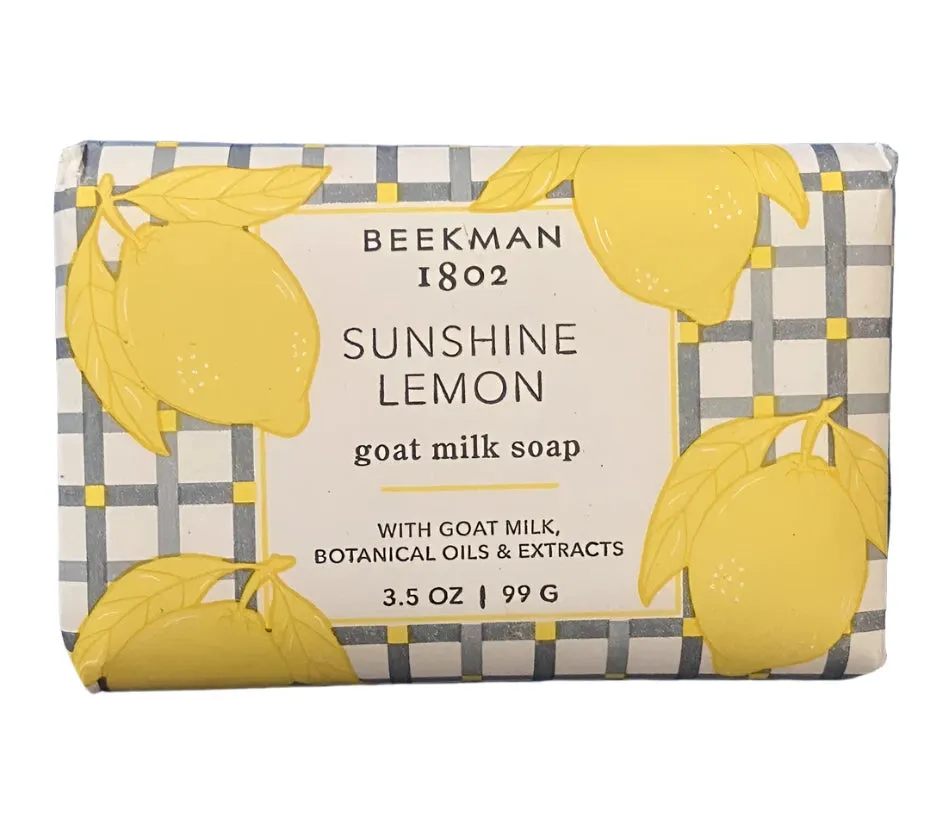 Sunshine Lemon Bar Soap 3.5Oz