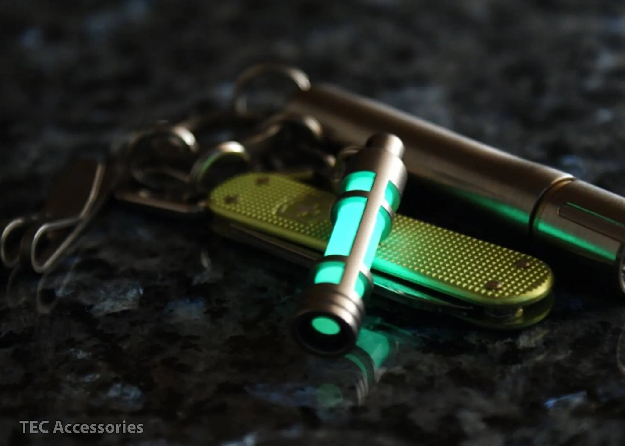 TEC-S3 Stainless Steel Embrite™ Glow Fob