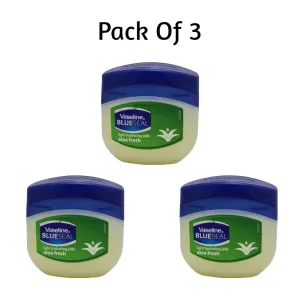 Vaseline Blueseal light hydrating jelly Aloe Fresh 50g (Pack Of 3, 50g Each)