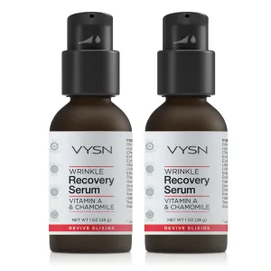 VYSN Wrinkle Recovery Serum - Vitamin A & Chamomile - 2-Pack