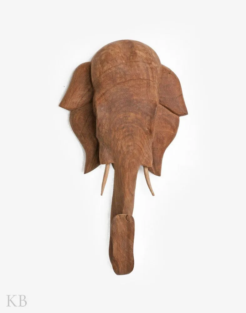 Walnut Wood Handcrafted Elephant